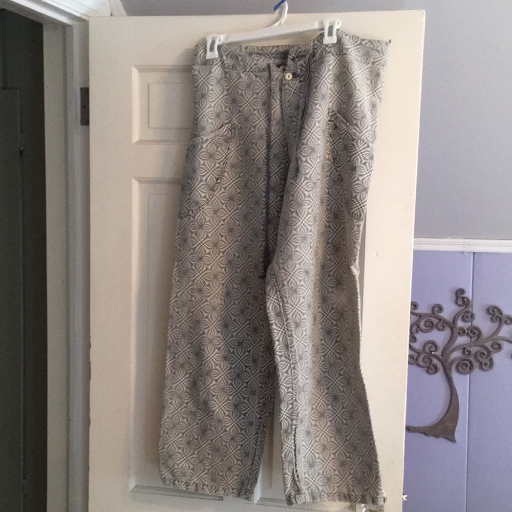 Cotton pants.